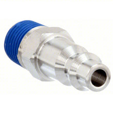 Load image into Gallery viewer, SPEEDAIRE Quick Connect Hose Coupling: 1/4 in Body Size, 1/4 in Hose Fitting Size, MNPT, Male