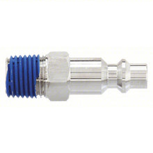 Load image into Gallery viewer, SPEEDAIRE Quick Connect Hose Coupling: 1/4 in Body Size, 1/4 in Hose Fitting Size, MNPT, Male