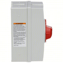 Load image into Gallery viewer, SQUARE D Enclosed Disconnect Switch: Non-Fusible, 30 A, Three Phase, 600V AC, Non-Metallic