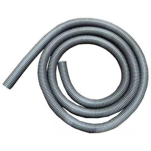 Dura-Slide Gray Premium Vacuum Hose - 15 ft. x 1 1/2 in.