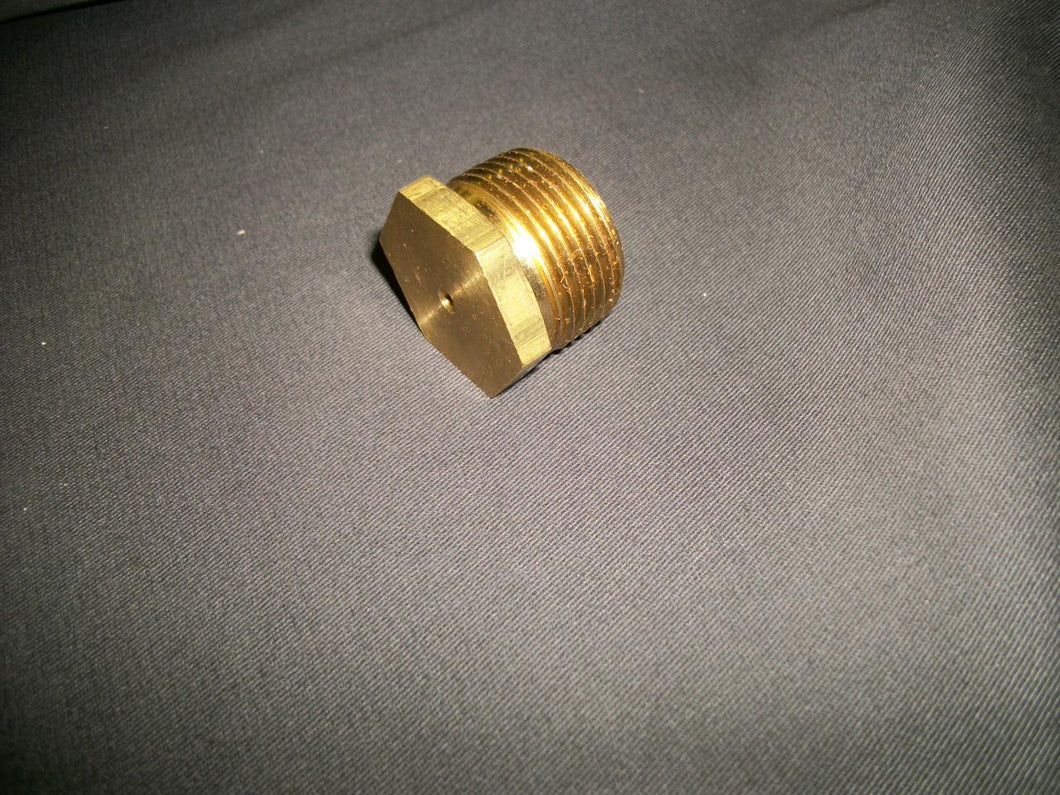 PLUG BRASS 1NPT