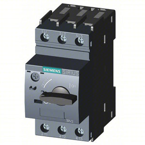 SIEMENS Manual Motor Starter: Non-Reversing, 3 Poles, 5 A, Thermal Protection, Rotary Knob