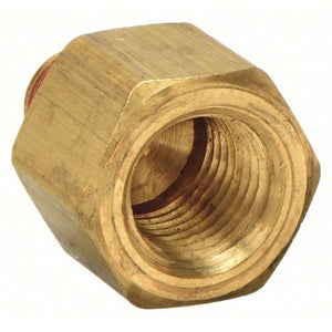 Roll over image to zoom. Product Image Feedback Compare Female x Male Reducing Adapter: Brass, 3/8 in x 1/4 in Fitting Pipe Size, Female NPT x Male NPT