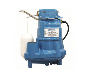 GOULDS WATER TECHNOLOGY Submersible Sump Pump: 1/2, Vertical Float, 12 in Min. Sump Pit Dia