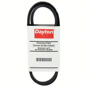 DAYTON V-Belt: 4L440, 44 in Outside Lg, 0.5 in Top Wd, 5/16 in Thick