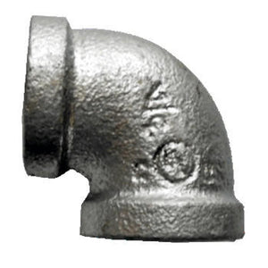 1/2" 90 Elbow, Galvanized