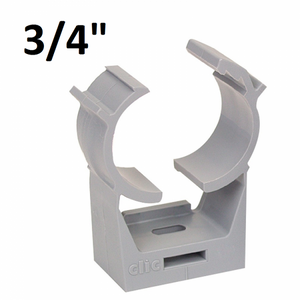 HANGER PIPE CLAMP PLASTIC 3/4"