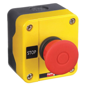 Push button control station, E-stop