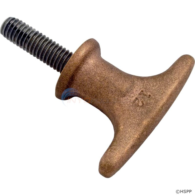 Dog ear bolts for strainer basket