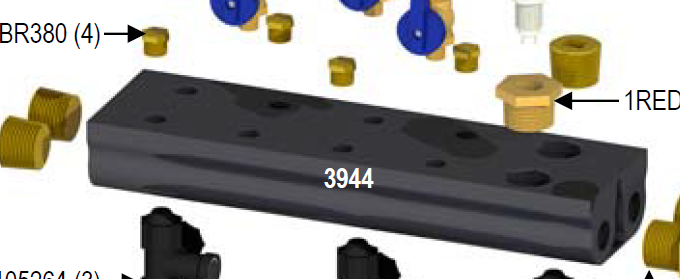 SCC IK DUAL MANIFOLD