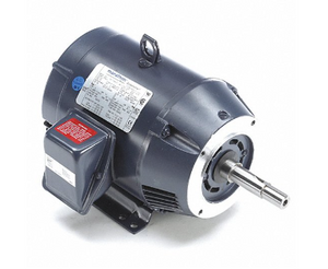 Close-Coupled Pump Motor: Open Drip proof, Face/Base Mounting, 5 HP, 230/460V AC