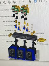 Load image into Gallery viewer, Fluid Manifold Assembly
