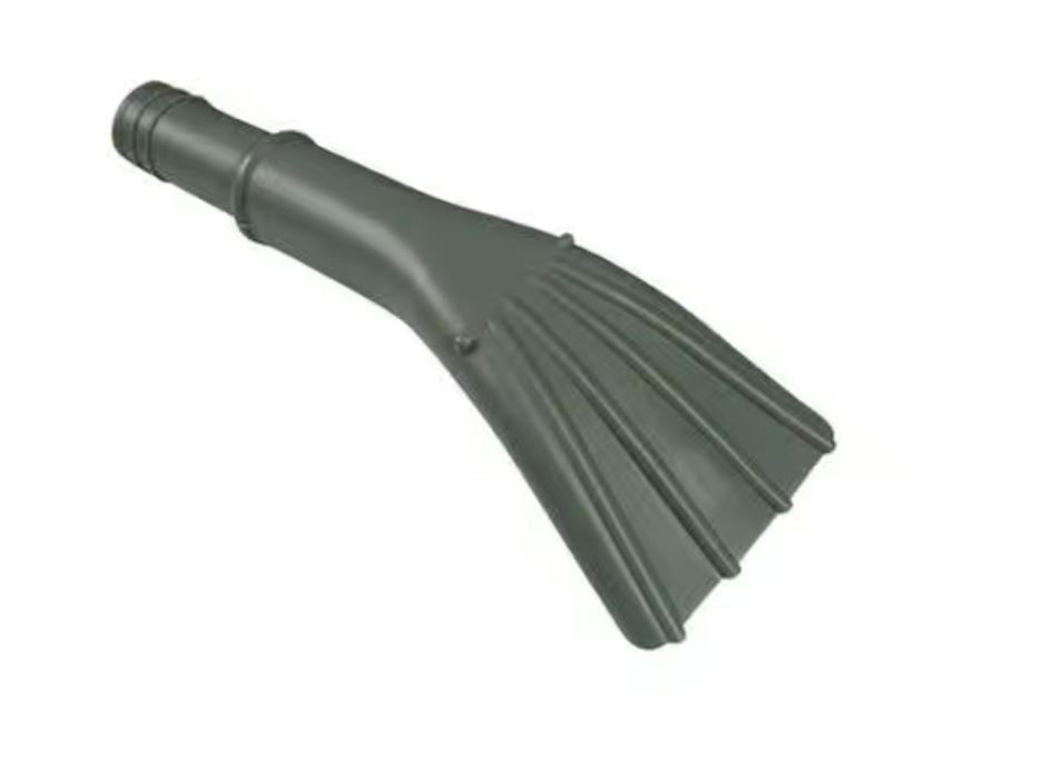 Mr. Nozzle 1 1/2 In. Grey Plastic Claw Style Vacuum Nozzle
