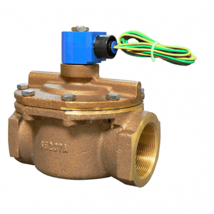 2" Solenoid Valve, 24V, Slow Close, Brass