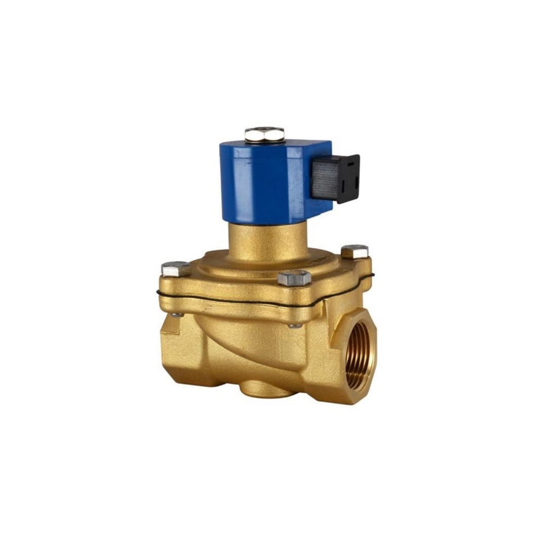 1 in. Brass NC valve 110V DIN